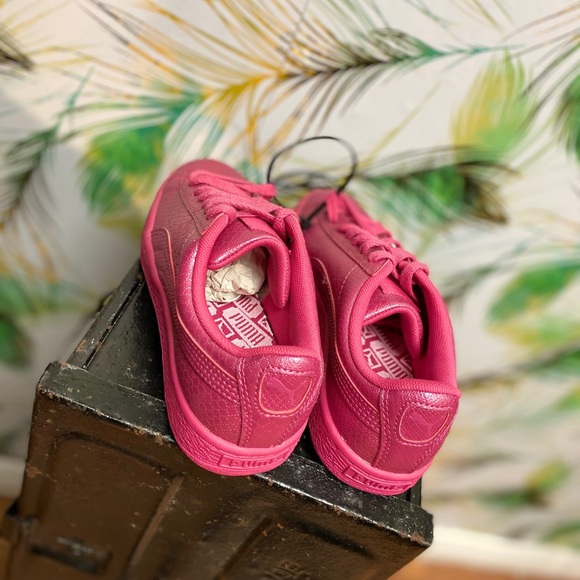 *NEW* Puma Women's Basket Future Minimal 8 Pink - Picture 9 of 9